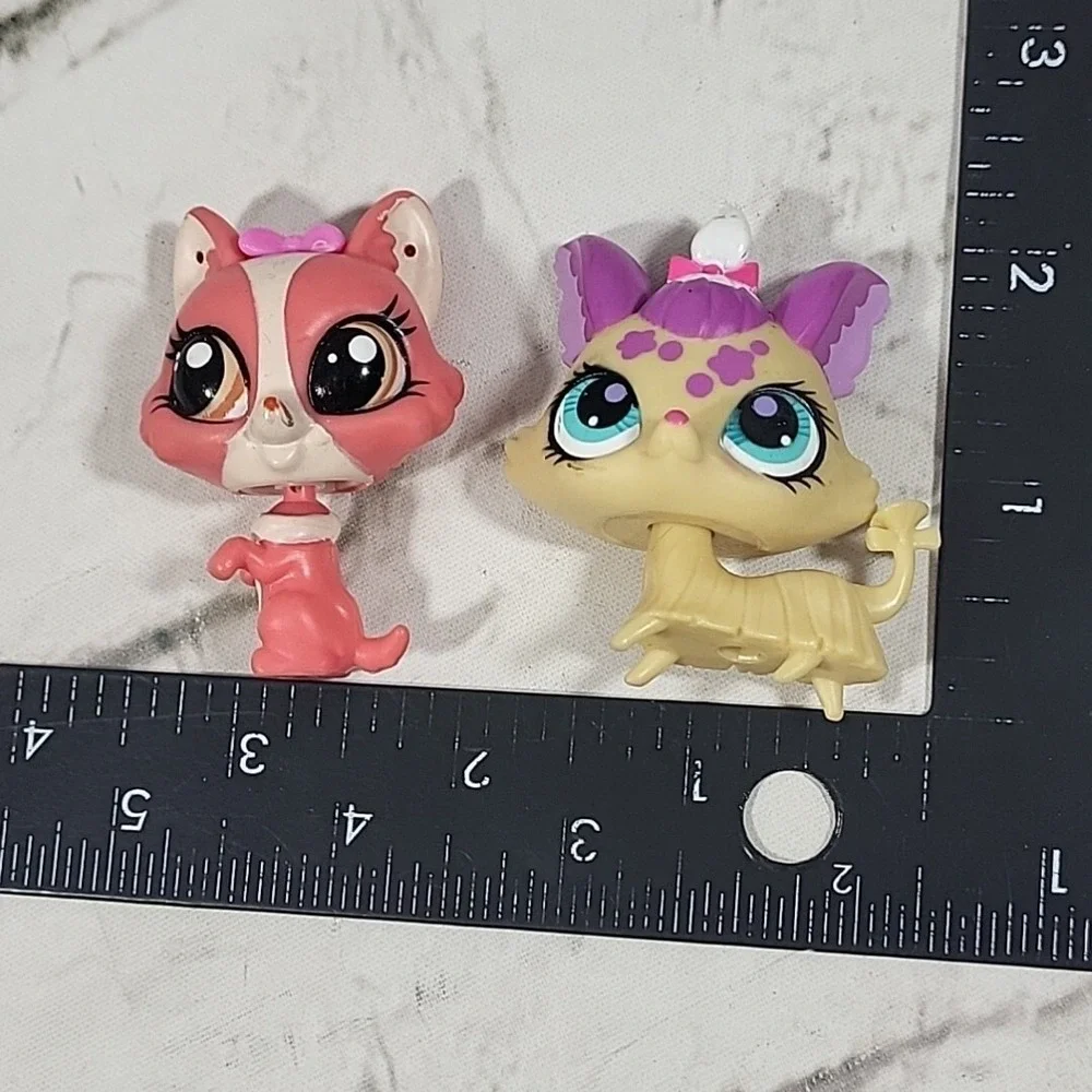 Littlest Pet Shop LPS Dogs Yorkie Lot of 2‎